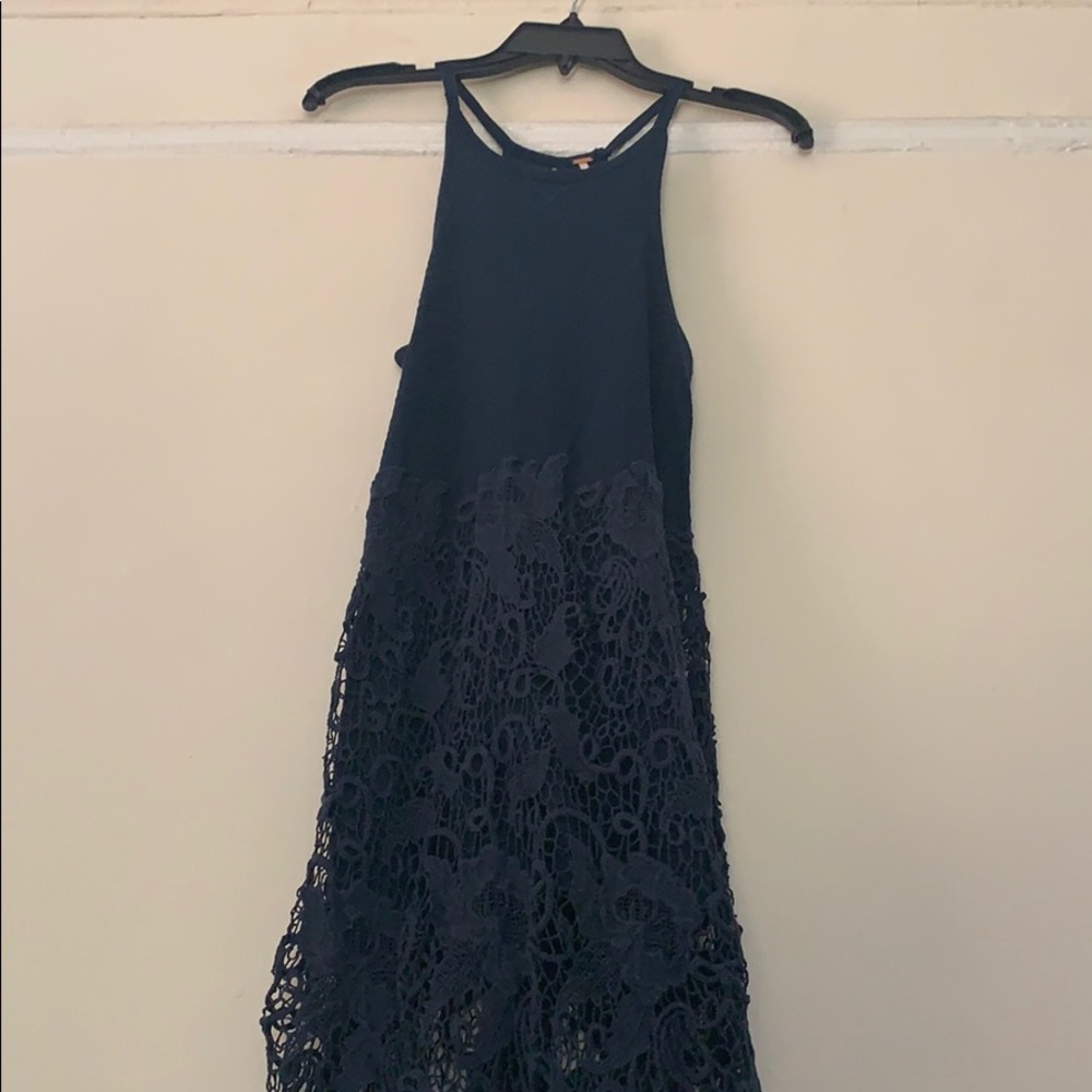 Free People Crochet Dress L